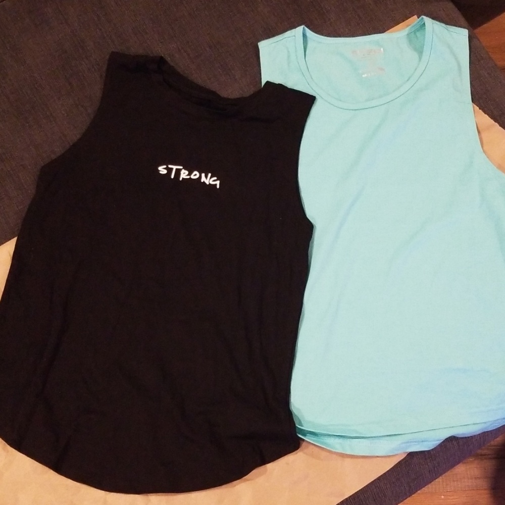 Encewear and Fitspi Muscle Tanks